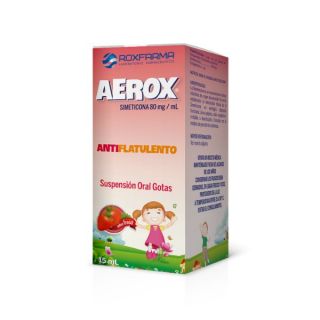 Aerox fresa Suspensión Oral - Frasco 15 ML