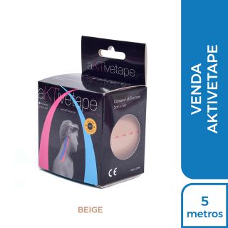Aktive Tape Beige 5x5 CM - Rollo 1 UN