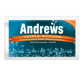 Andrews Triple Acción Polvo Efervecente 7.9G - Sobre 1 UN