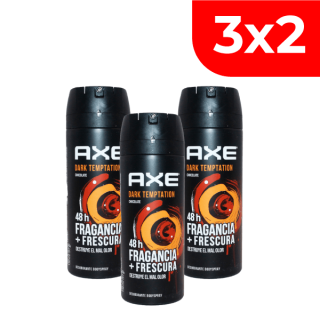 3x2 Desodorante Spray Axe Musk - Frasco 150 ML