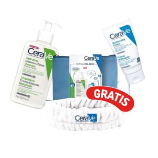 Pack Cream to Foam Cerave Limpieza Hidratante 236 ML + Crema Reparadora de Manos 48 ML + Neceser