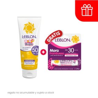 Protector Solar Leblon Baby & Kids FPS 50 - Frasco 50 Gr
