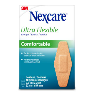 Nexcare Banditas Ultra Flexible - Caja 10 UN