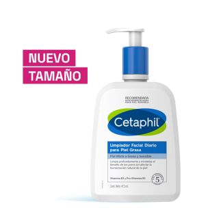 Cetaphil Limpiador Piel Graso - Frasco 473 ML