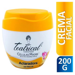 CREMA FACIAL TEATRICAL ACLARADORA 200 GR