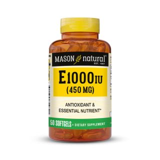 Vitamina E 1000 I.U Cápsulas - Frasco 50 UN