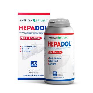 Hepadol  - Frasco 50 cápsulas