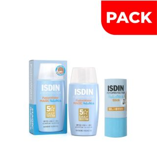 Isdin Stick Pediat. SPF50 & Isdin Foto. Fusion Water Mag. Ped. 