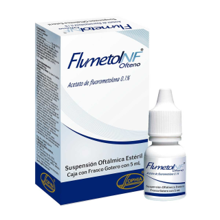 Flumetol NF Ofteno Suspensión Oftálmica - Frasco 5 ML