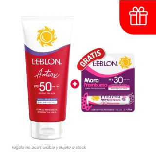 Protector Solar Leblon Antiox FPS 50 - Frasco 190 Gr