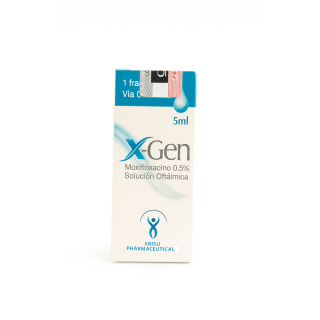 X-Gen 0.5 % Moxifloxacino - Frasco 5 ML