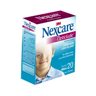 Nexcare Opticlude Parche Ocular Ortopédico Para Niños - Caja 20 UN