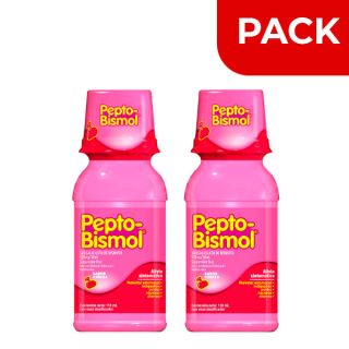 Pack Pepto-Bismol 525mg / 30ml Sabor Cereza - Frasco 118 ML