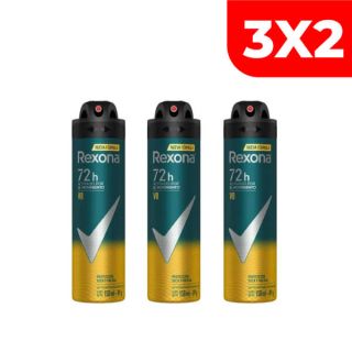 3x2 Desodorante Spray Rexona Men V8 - Frasco 150 ML