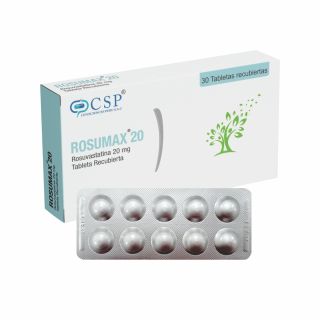 Rosumax 20, 20Mg Tableta Recubierta - Caja 30 UN