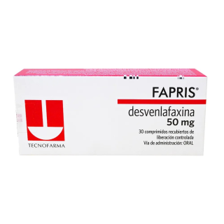 Fapris 50 Mg Comprimido Recubierto de Liberación Prolongada - Caja 30 EA