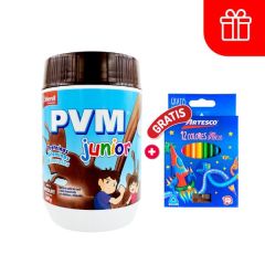 P-V-M Junior Polvo Chocolate  - Pote 360 G