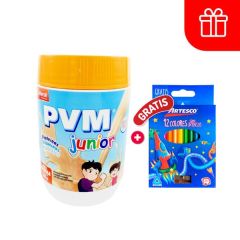 P-V-M Junior Polvo Vainilla   - Pote 360 G