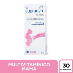 Supradyn Pronatal Multivitamínico - Caja 30 UN
