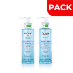 Pack Eucerin Dermatoclean Gel Facial - Frasco 200 Ml