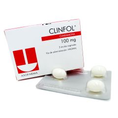 Clinfol 100 Mg  óvulo Vaginal - Caja 03 UN