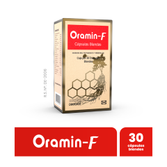 Oramin F  Capsulas Blandas - Caja 30 UN