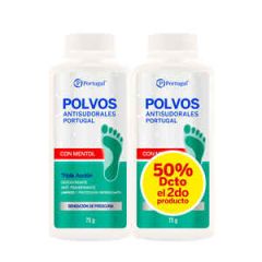 Talco Polvo Antisudoral Mentol 