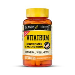 Multivitamínico Vitatrum & Multimineral - Frasco 130 UN