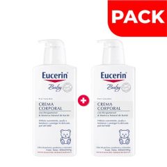 Dúo Pack Eucerin Baby Crema Corporal - Frasco 400 ML