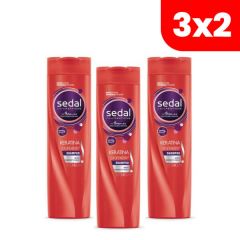 3x2 Shampoo Sedal Keratina - Frasco 340 ML