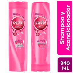 Shampoo Sedal & Acondicionador Ceramidas 