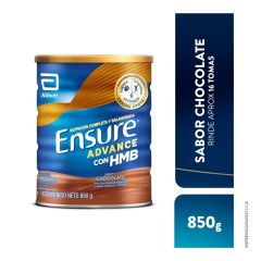 Ensure Advance Sabor Chocolate - Lata 850 G