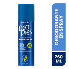 Recamier Deo Pies Actibacterial - Frasco 260 ML