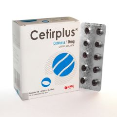 Cetirplus 10Mg Cápsulas Blandas - Blíster 10 UN