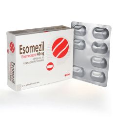 Esomezil 40 Mg Cápsula de Liberación Retardada - Caja 28 UN