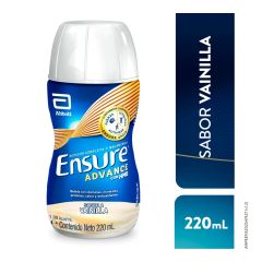 Ensure Advance Líquido Vainilla - Frasco 220 ML