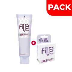 Pack Lubricante Five Lube Sachet 5 UN + Lubricante 120 ML - 2 UN