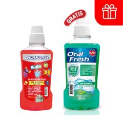Enjuague Bucal Oral Fresh Kids - Frasco 500 Ml