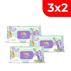 3x2 Toallitas Húmedas Izzy Soft - Bolsa 60 UN
