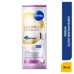 Nivea Luminous 630 Skin Glow Sérum Glow Instantáneo - Frasco 30 ML