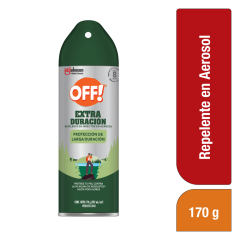 Repelente Off Extra Duración Aerosol - Frasco 170 G