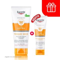 Eucerin Protector Solar Corporal Crema-Gel Toque Seco FPS 50+ - Tubo 200 ML