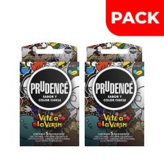 Dúo Pack Preservativo Prudence Vete A La Versh - Caja 5 UN