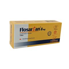 Flosartan 8mg Tableta - Caja 30 UN