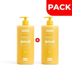 Dúo Pack Gel de Baño Protector Isdin Avena Piel Sensible - Frasco 750 Ml