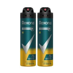 Dúo Pack Desodorante Spray Rexona Men V8 150 ML - Pack 2 UN