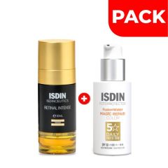 Isdin FotoUltra Isdin Fusion Water Magic Repair Color 50 ML & Isdinceutics Retinal - Pack 2 UN