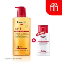 Eucerin pH5 Aceite de Ducha Piel Seca y Sensible - Frasco 400 Ml