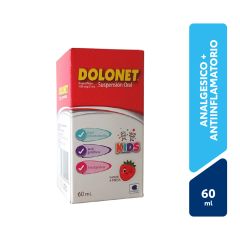 Dolonet Suspensión Oral - Frasco 60 ML