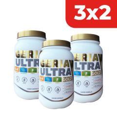 3x2 GeriaUltra Gold Sabor Vainilla - Pote 1Kg